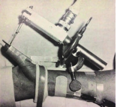 Mechanomyograph used to monitor neuromuscular blockade during general anesthesia