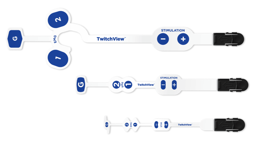 TwitchView Electrodes adult, pediatric and infant TwitchView Electrodes adult, pediatric and infant