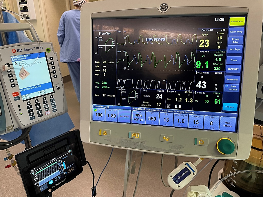Vent Display Breathing at PTC 2